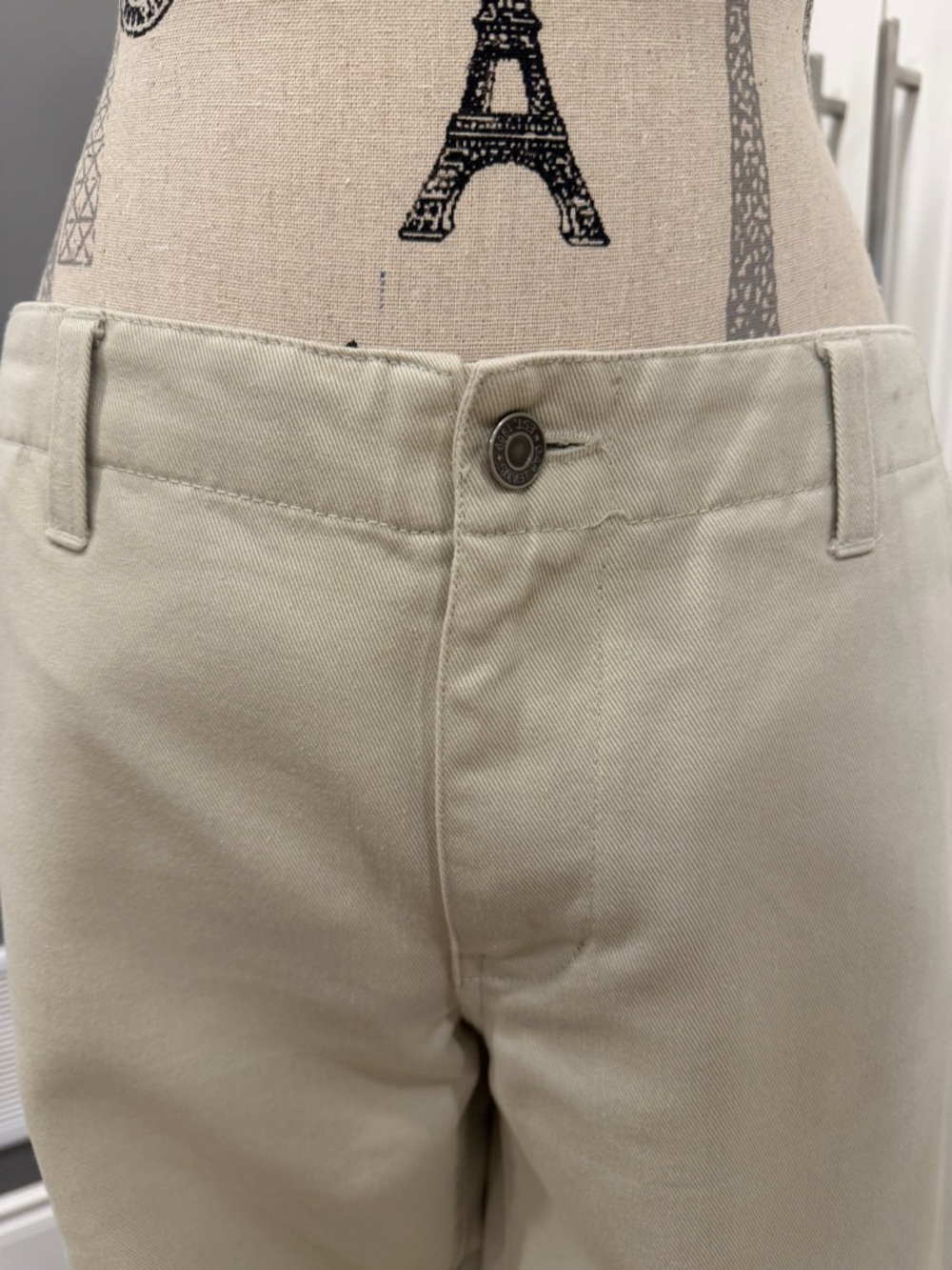 Vintage, GAP Hipster Trouser in Light Beige - Picture 5 of 16